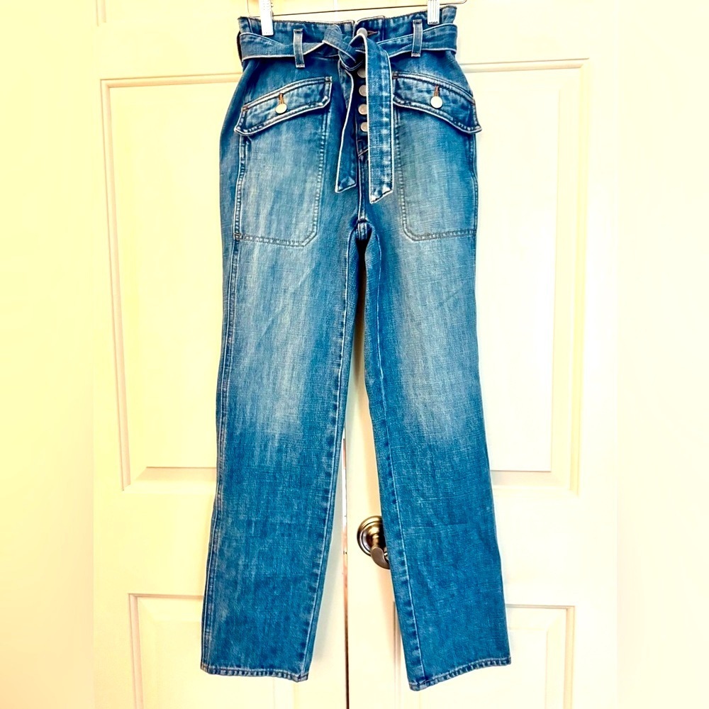 Veronica Beard High Rise Rinley Jeans - Picture 5 of 12